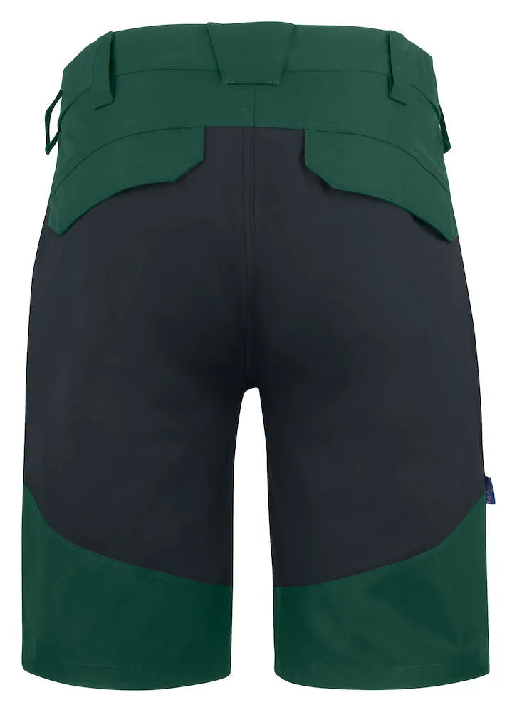 ProJob 7 Pocket Men's Stretch Shorts | Flat Fronted | Contrast Flex Panel | 6 Colours | S-6XL