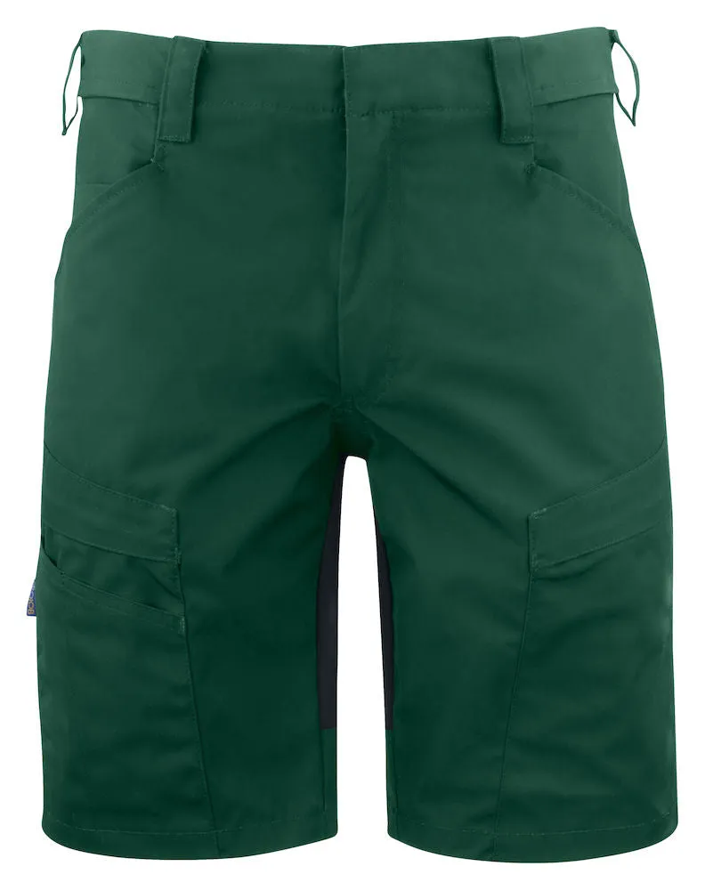 ProJob 7 Pocket Men's Stretch Shorts | Flat Fronted | Contrast Flex Panel | 6 Colours | S-6XL