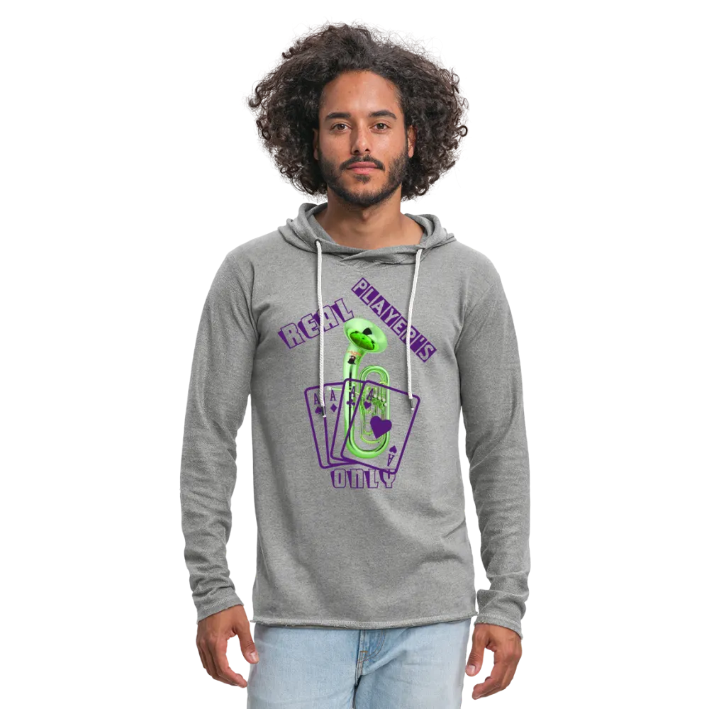 Real Players Only Unisex Lightweight Terry Hoodie