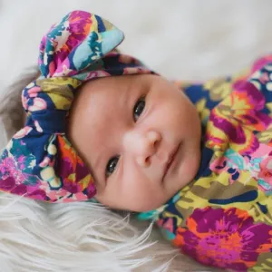 Rose Boho Bow Headband