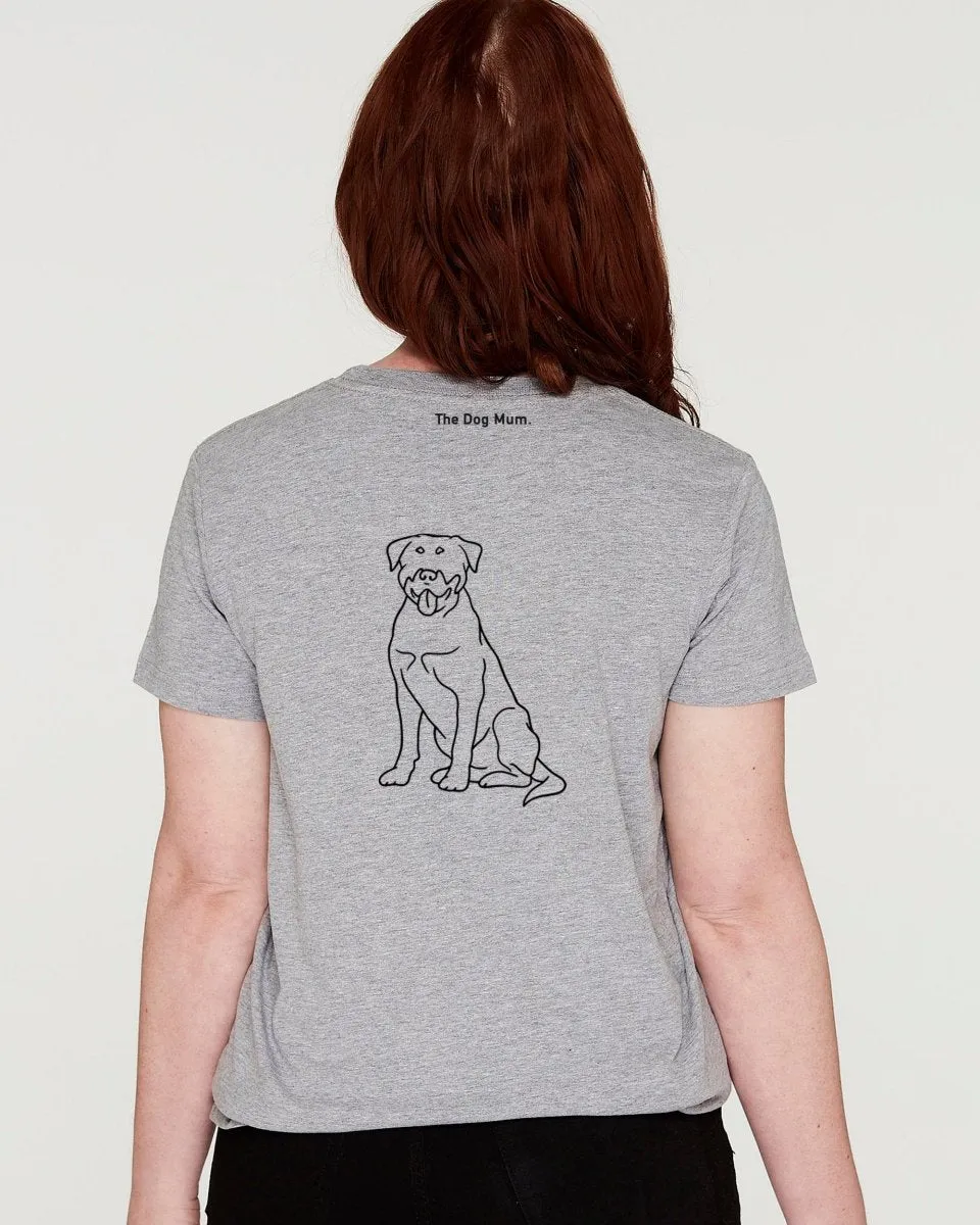 Rottweiler Mum Illustration: Classic T-Shirt