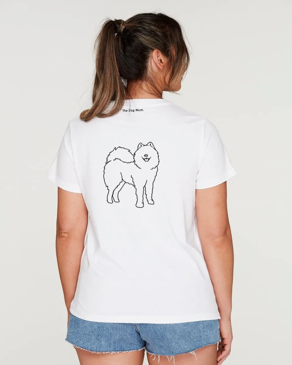 Samoyed Mum Illustration: Classic T-Shirt