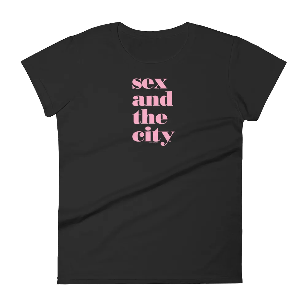 Sex and the City Logo Women's Short Sleeve T-Shirt