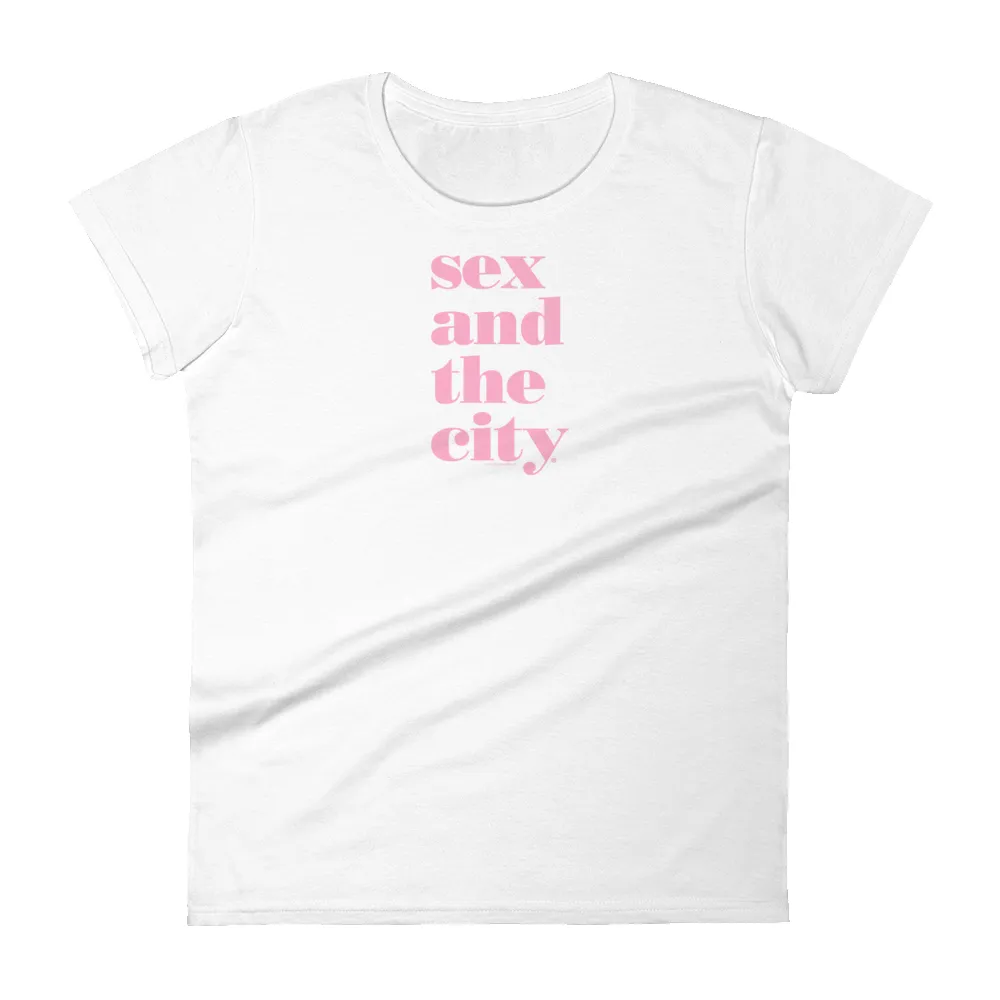 Sex and the City Logo Women's Short Sleeve T-Shirt