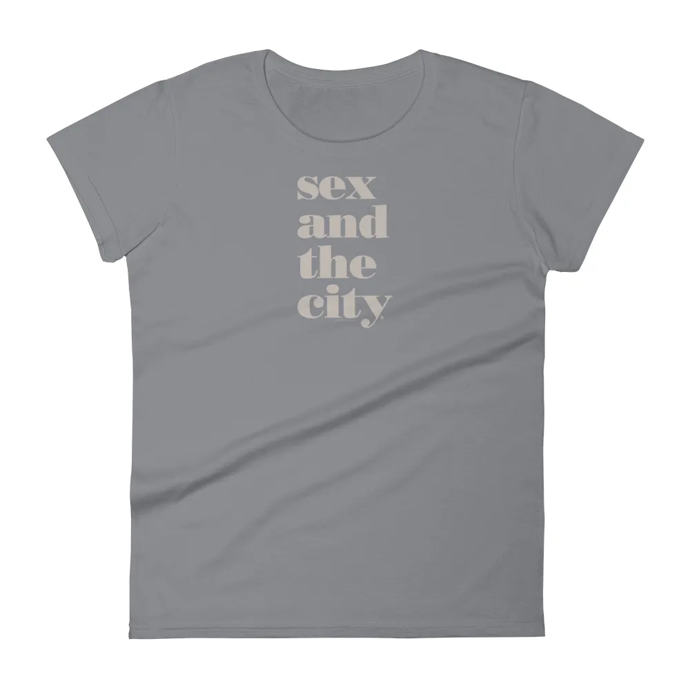 Sex and the City Logo Women's Short Sleeve T-Shirt