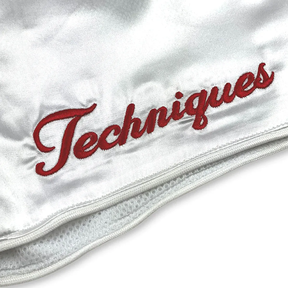 Shorts Muay Thai Style Rosé White Retro Techniques (Canada)