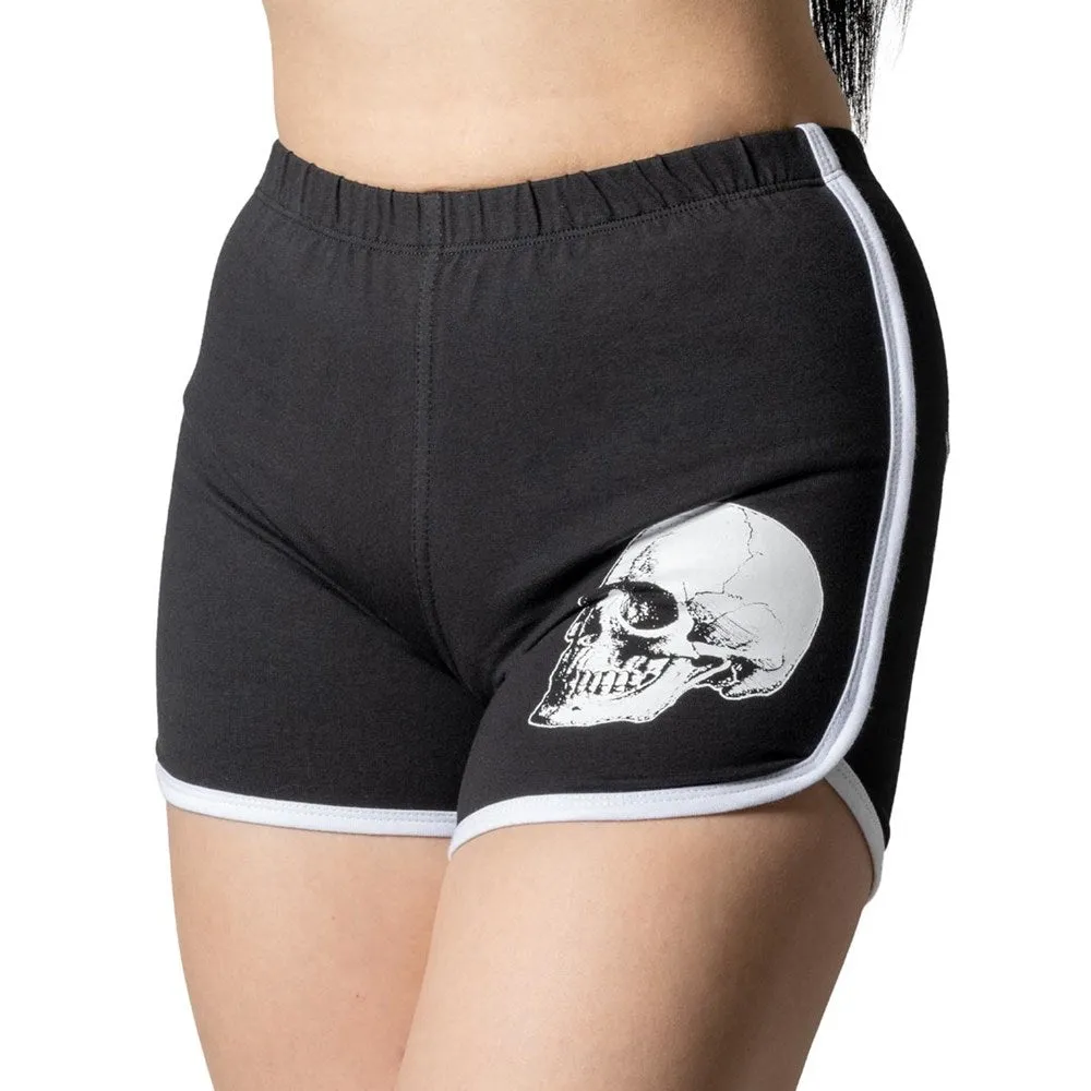 Skeleton Hand Womens Booty Shorts