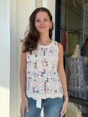 Springtime Crochet Top