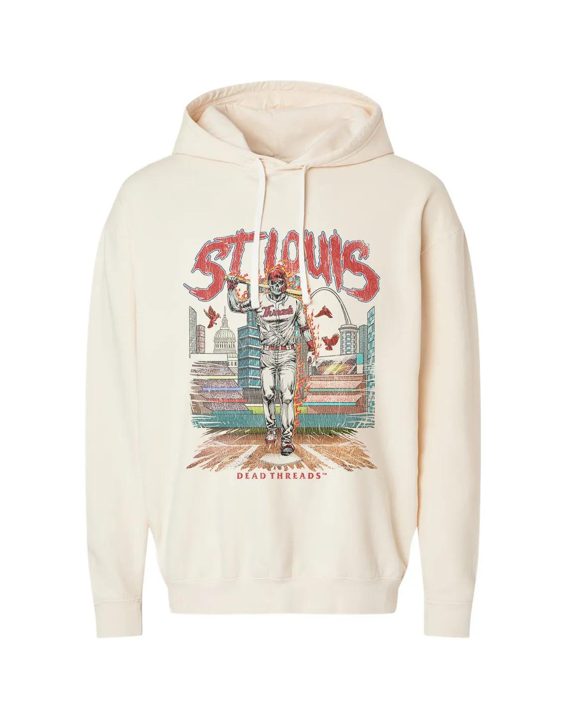 ST. LOUIS BASEBALL - LIGHTWEIGHT HOODIE