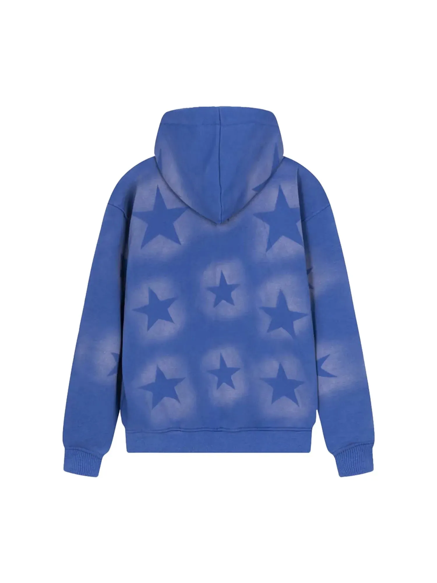 Star Letter Zipper Hoodie