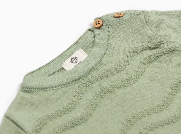 T-Shirt und Shorts Waves Mint