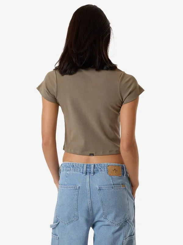 THRILLS Minimal Thrills Mini Tee - BRINDLE