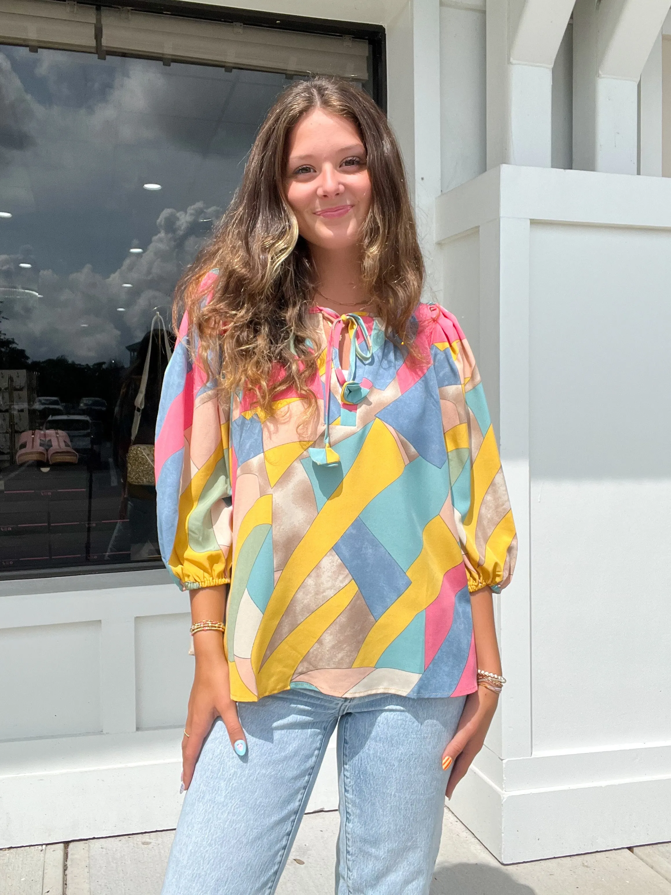 Umgee Color Mix Top
