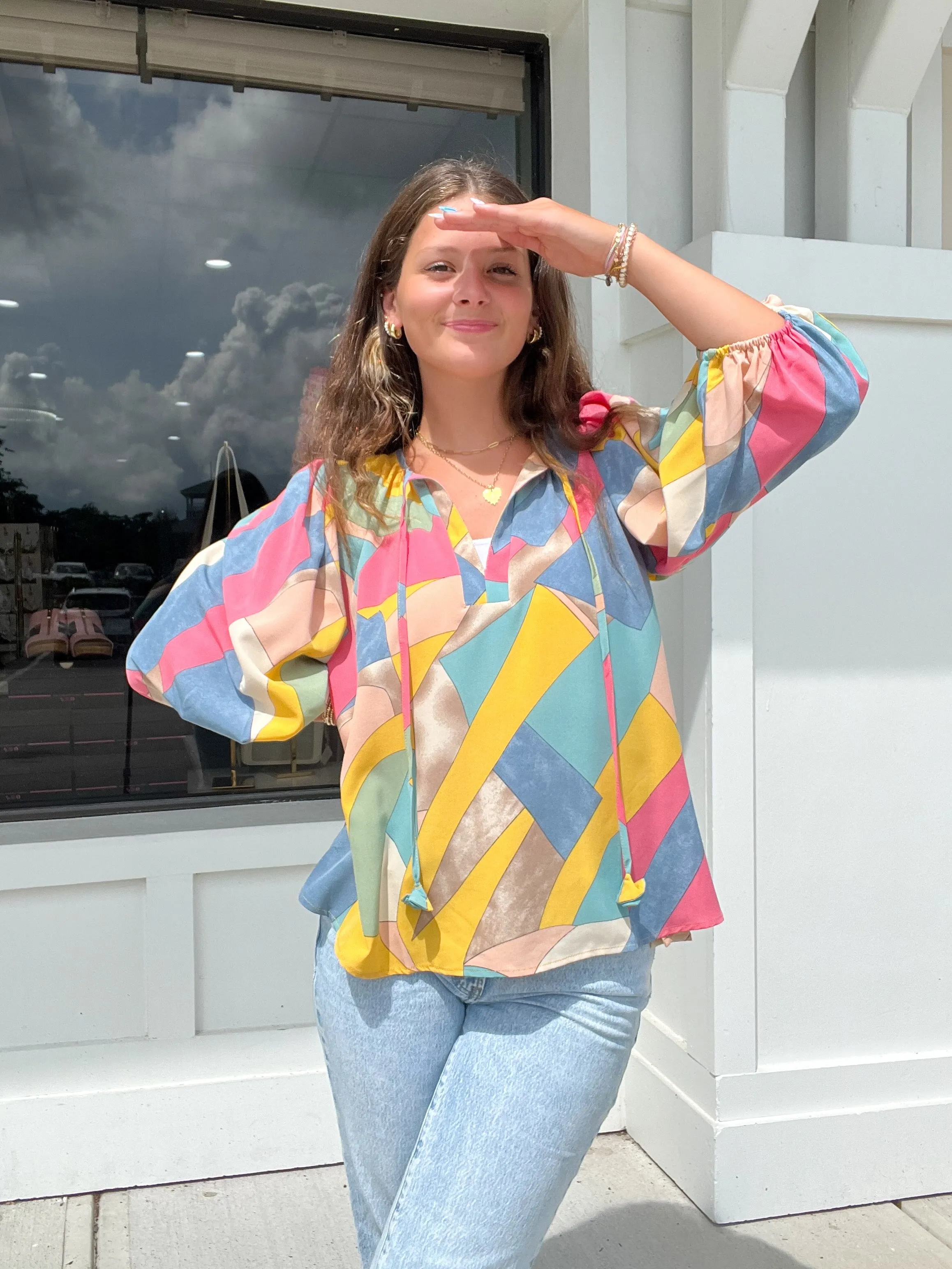 Umgee Color Mix Top
