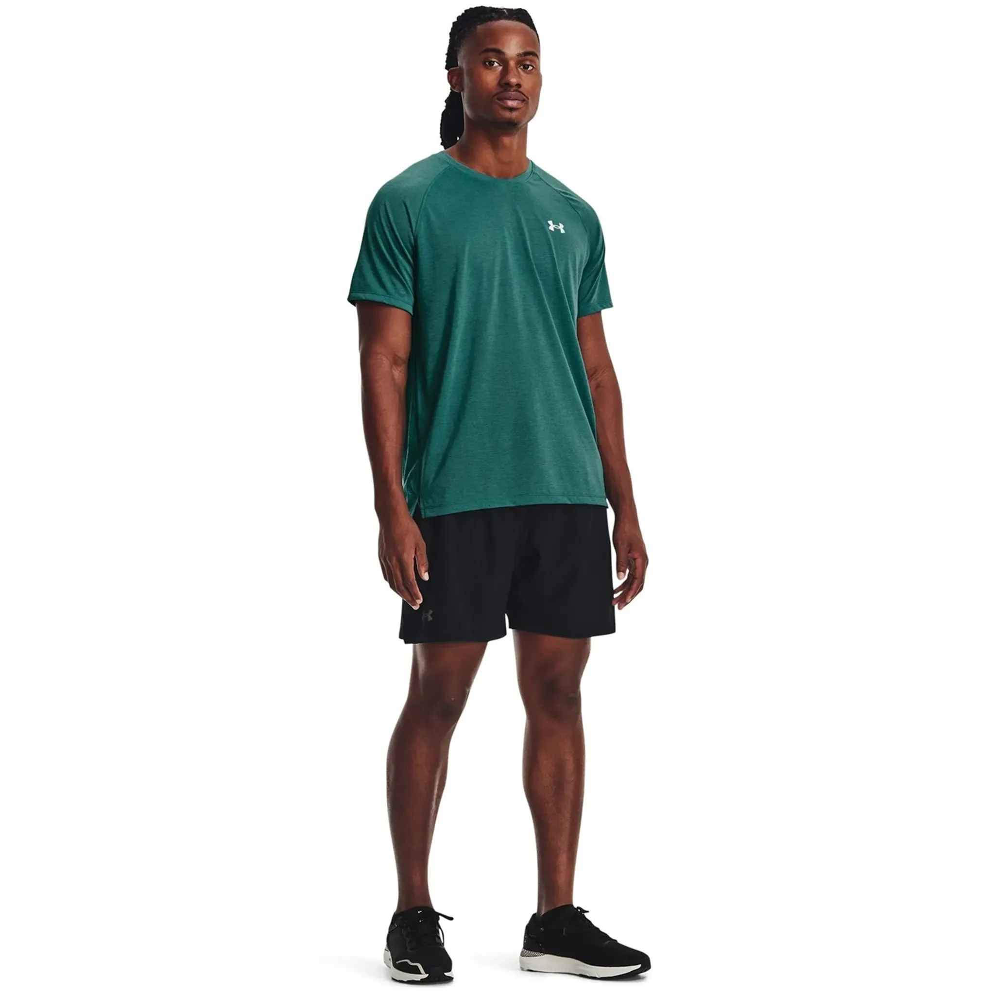 Under Armour UA Black T Shirt & Shorts