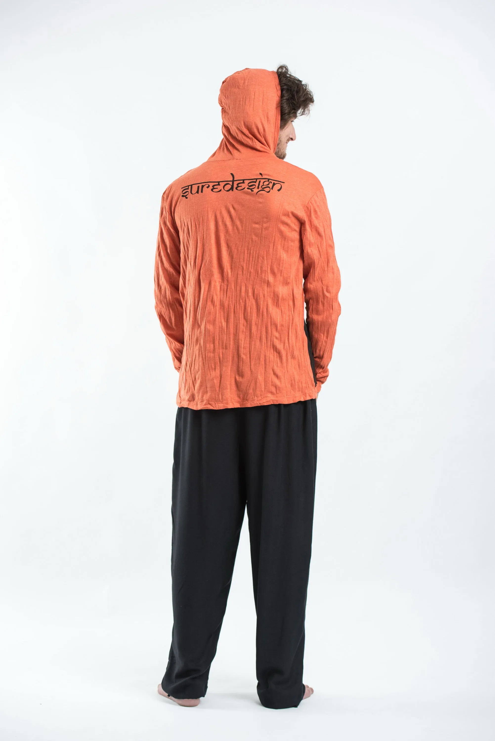 Unisex Tree of Life Hoodie in Orange