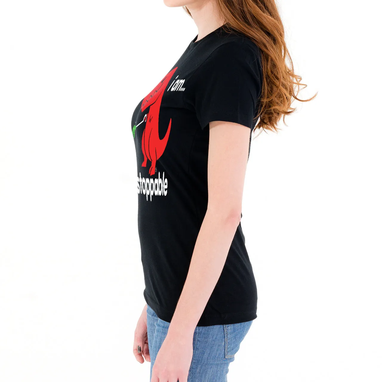 Unstoppable Dino Women's T-Shirt