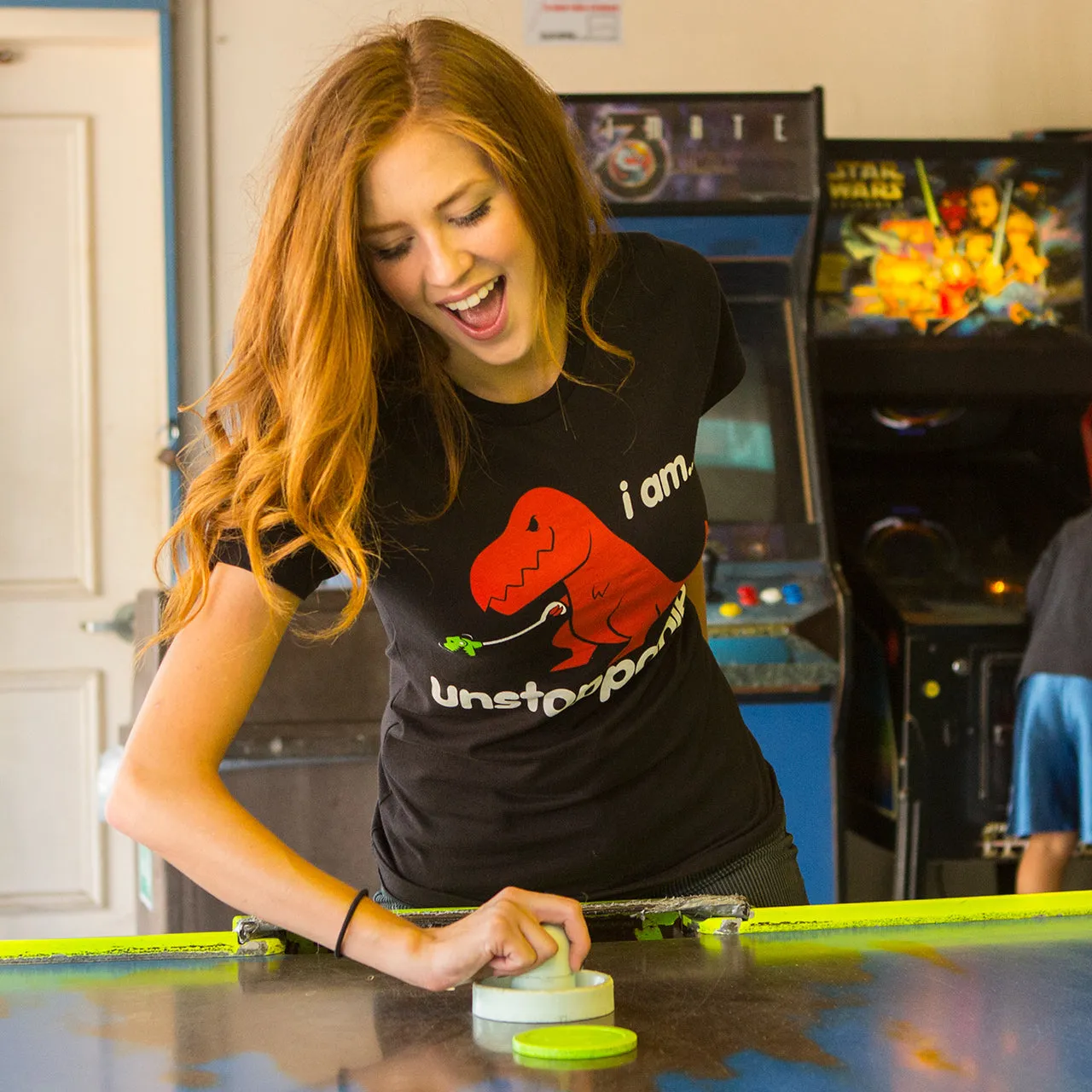 Unstoppable Dino Women's T-Shirt