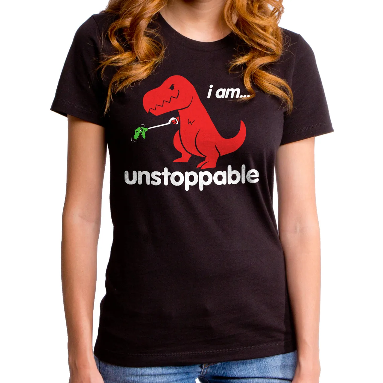 Unstoppable Dino Women's T-Shirt