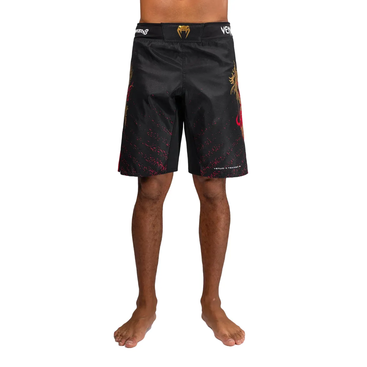 Venum x Tekken 8 Marshall Law Fight Shorts Black/Gold