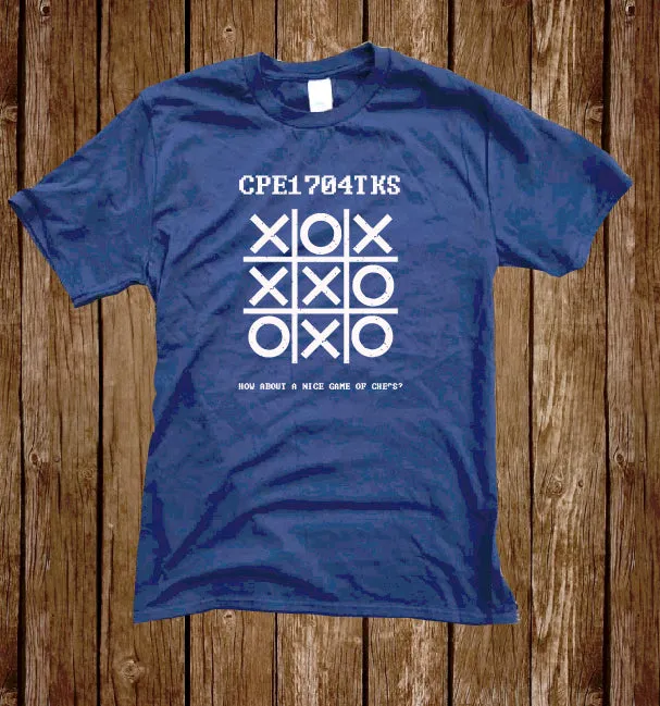 War Games T-Shirt - Tic-Tac-Toe | Stealthy Giant