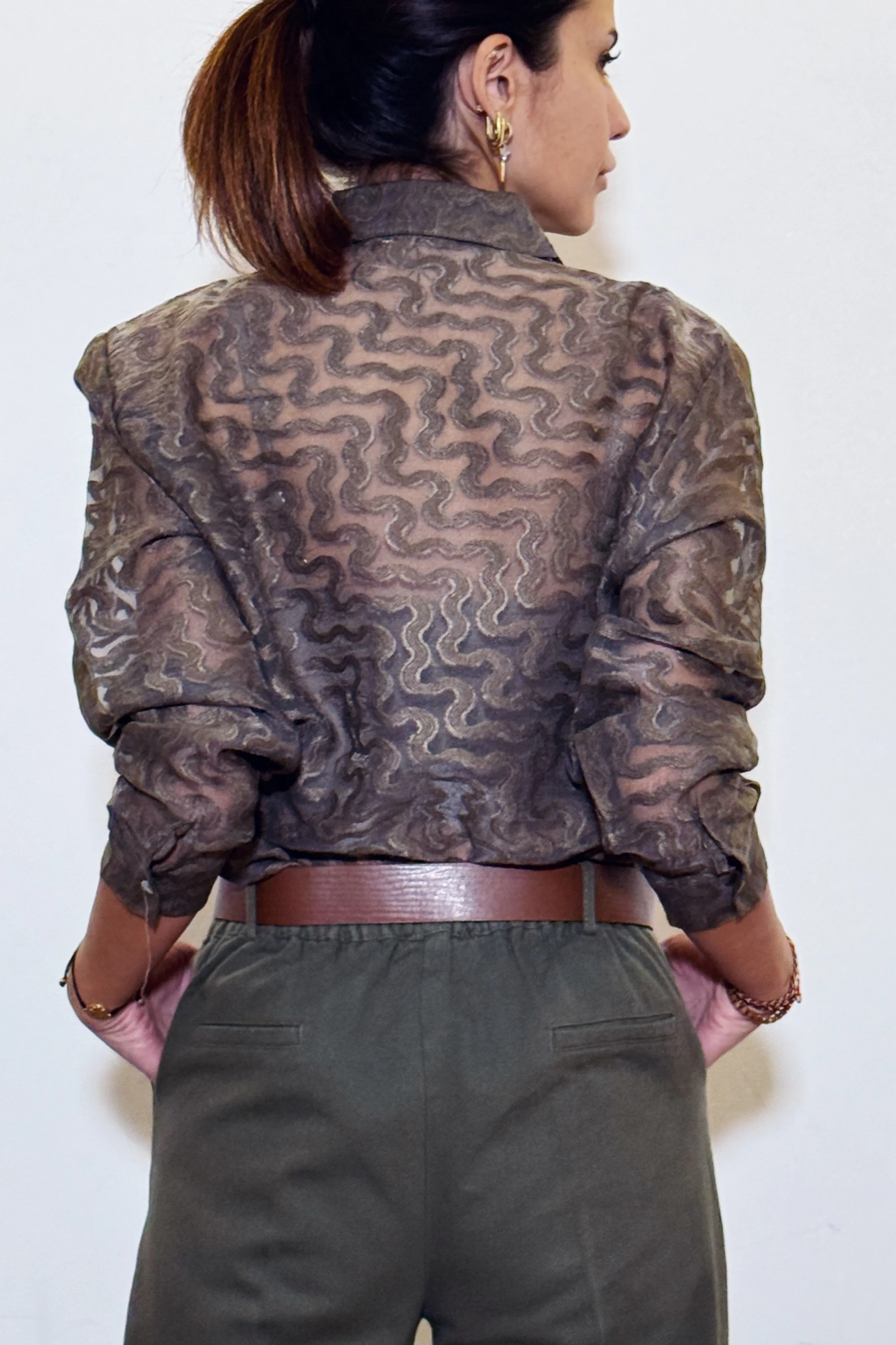 Wave Patterned Shirt