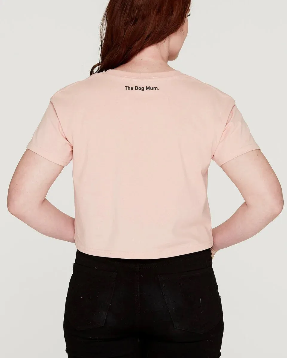 We Are Getting Our Fur Kids A Pet Human Crop T-Shirt