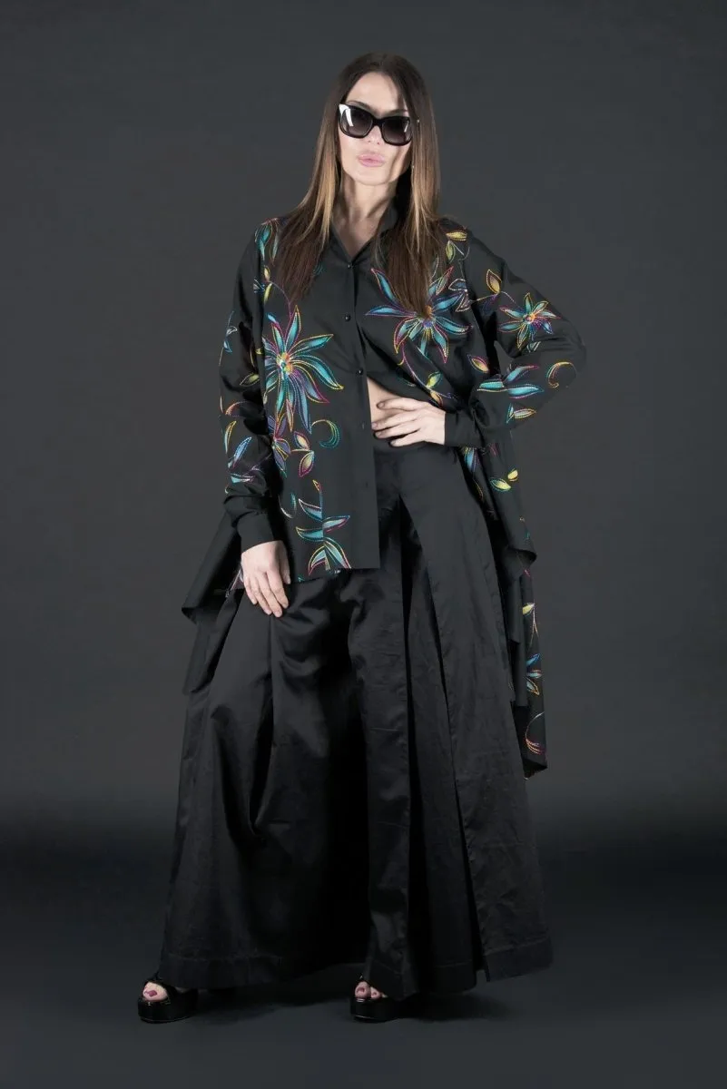 Wide Cotton Pants Paloma