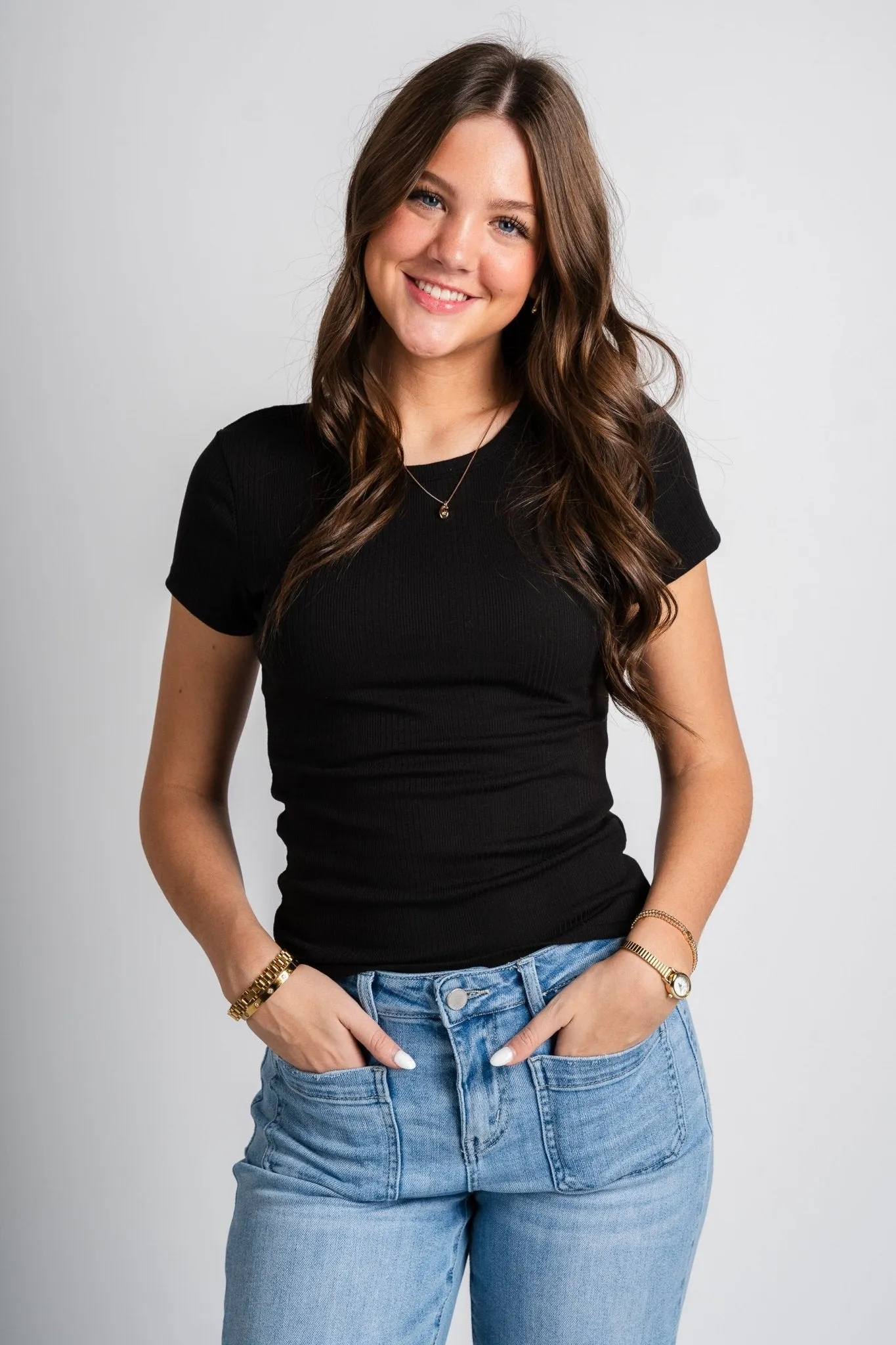 Z Supply Avery tee black