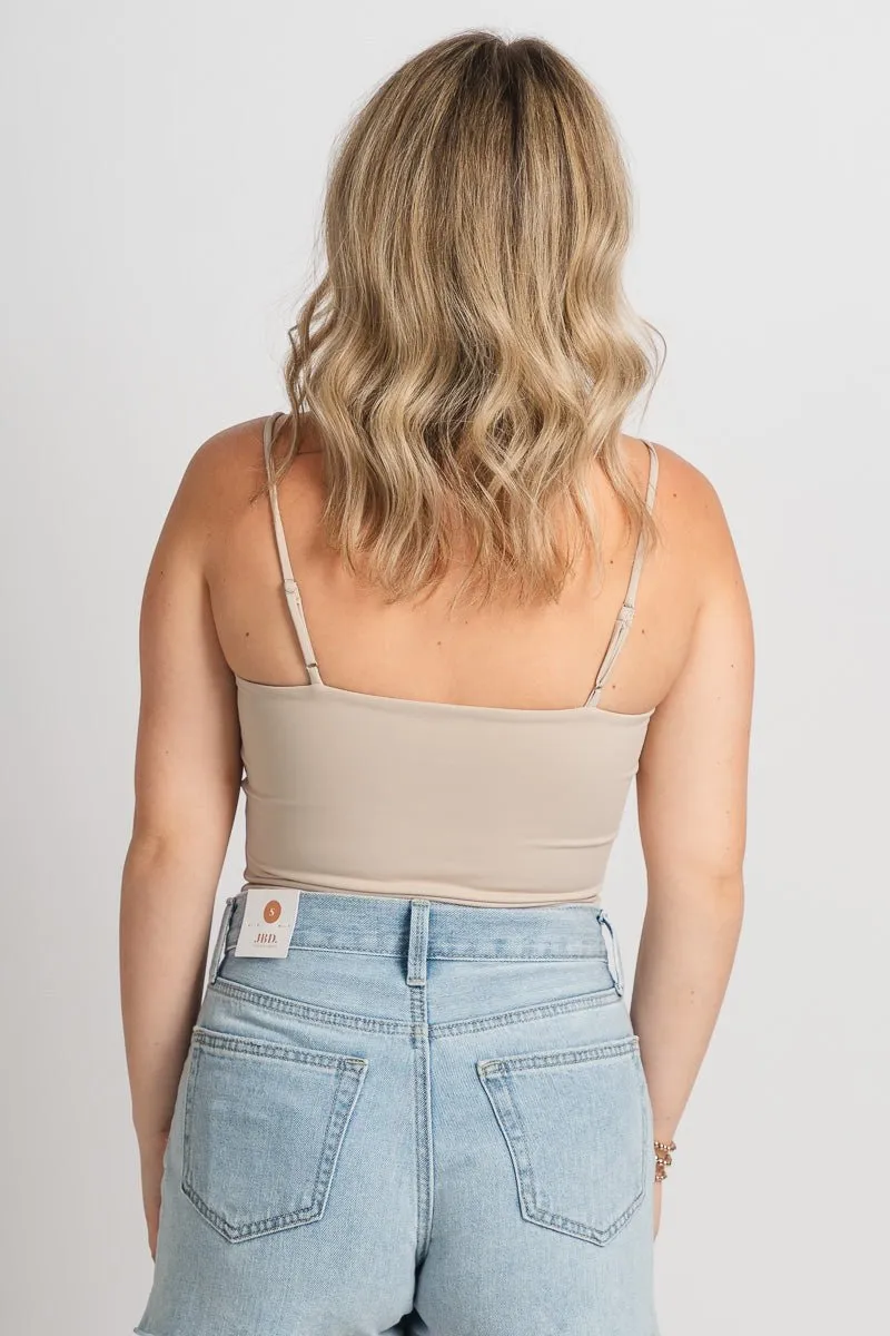 Z Supply Isa bodysuit putty
