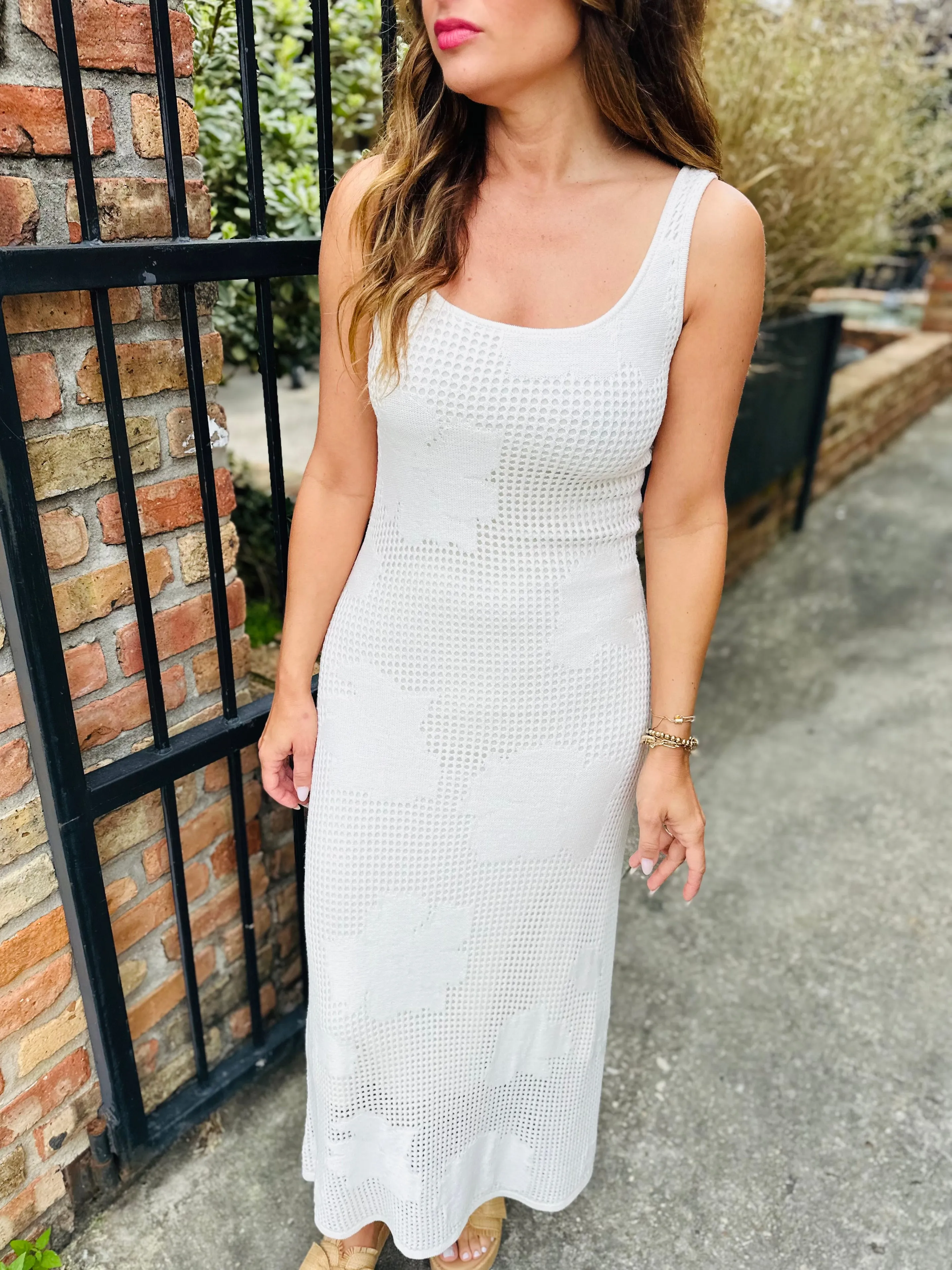 Z Supply Praya Fleur Maxi Dress- Natural