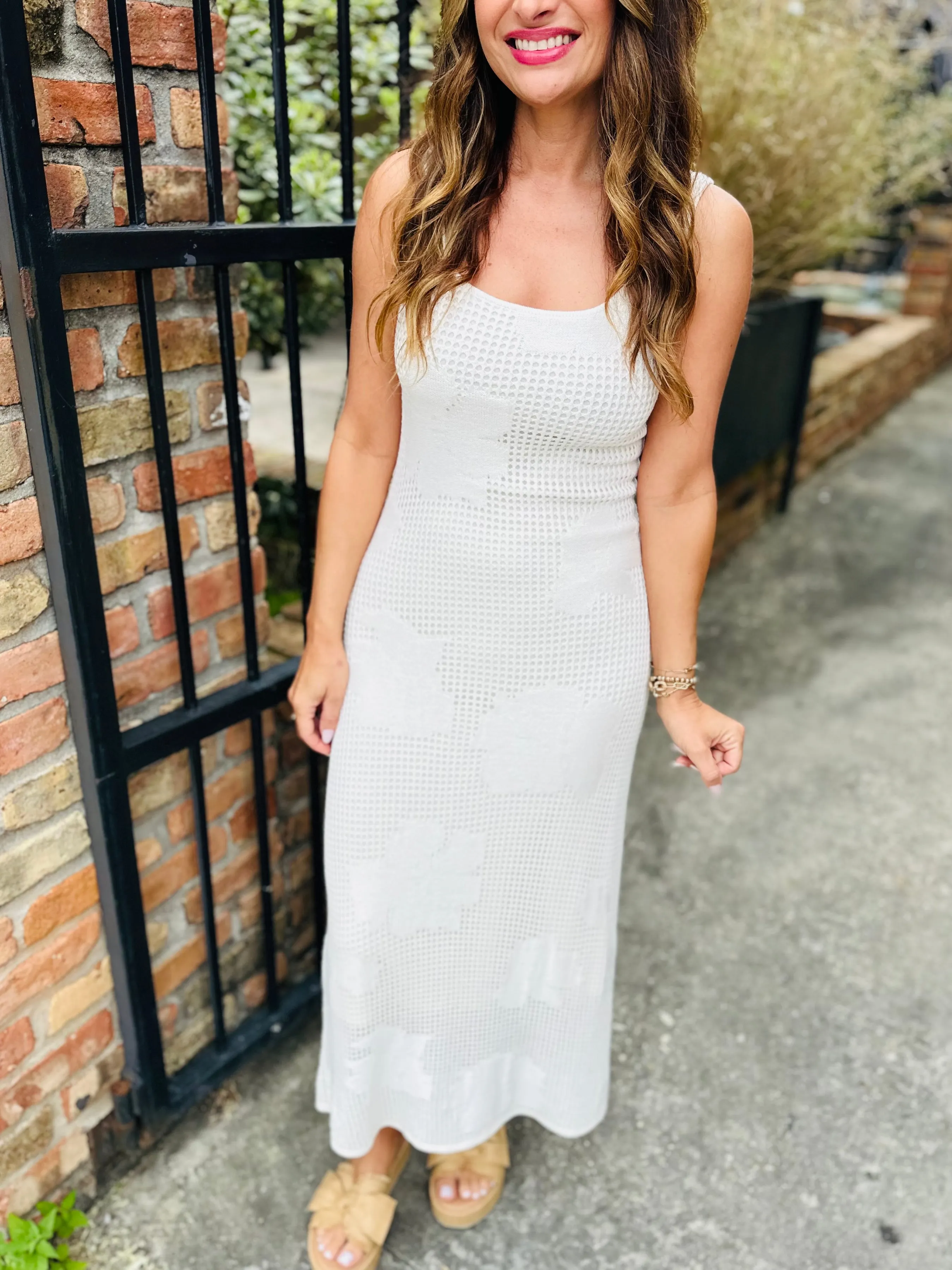 Z Supply Praya Fleur Maxi Dress- Natural
