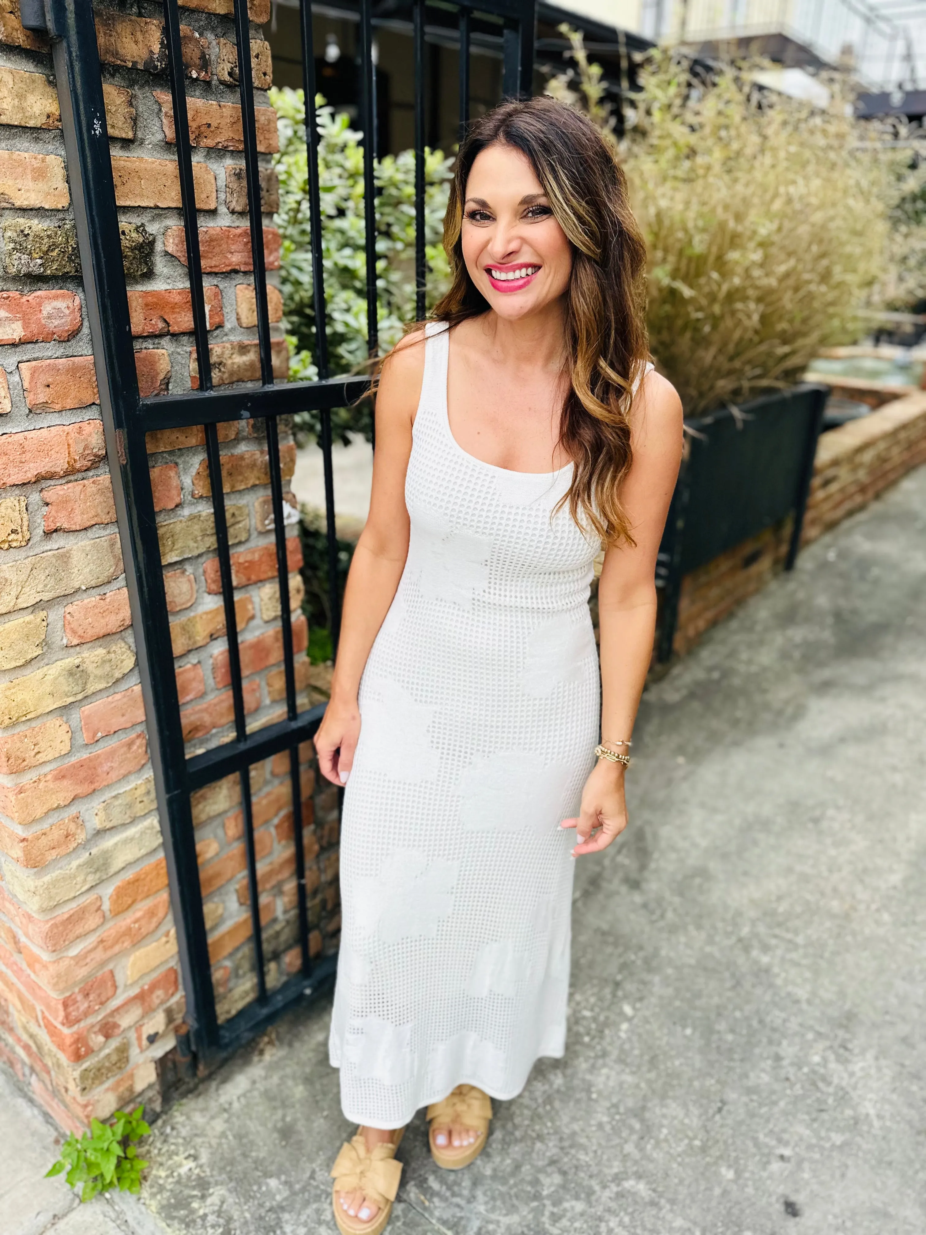 Z Supply Praya Fleur Maxi Dress- Natural