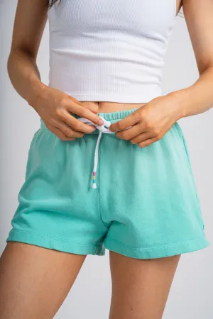 Z Supply Sun kissed shorts cabana green