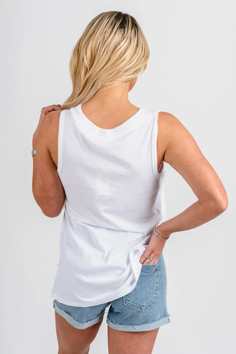 Z Supply the Californian tank top white